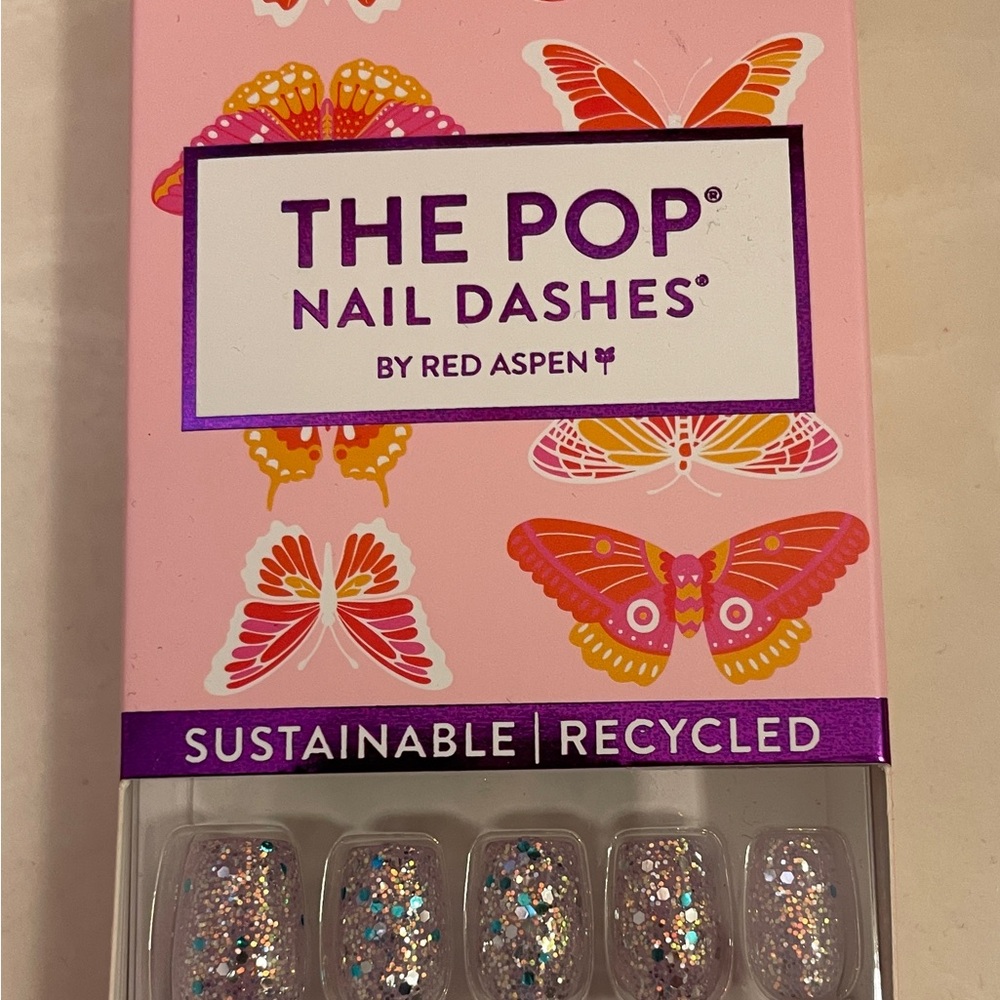 The Pop Nail Dashes - Glitter Press-On Nails